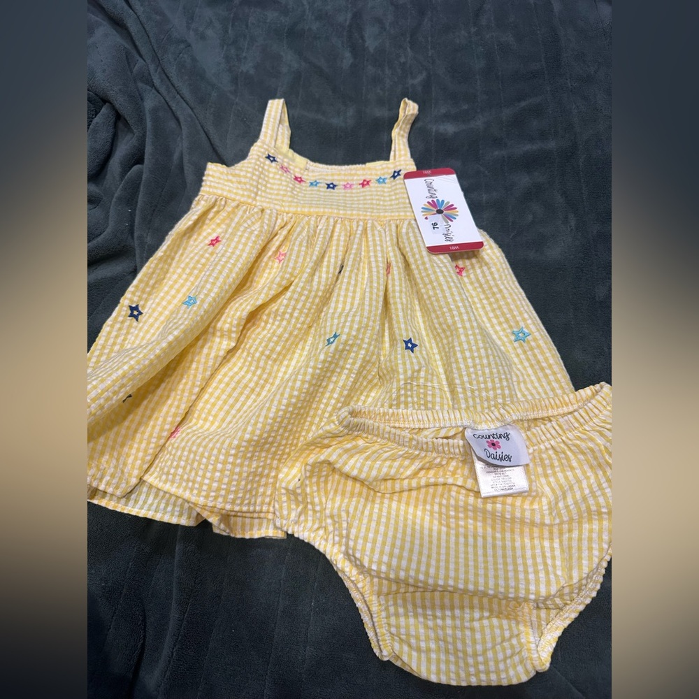 Counting daisies toddler girl 18m nwt